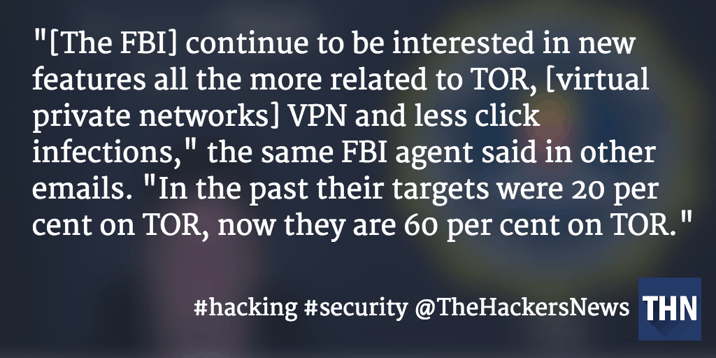 Tor Fbi How Hacking Team and FBI planned to Unmask A Tor User